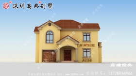 二楼小楼的建筑设计精致美观，是农村建筑的必备。