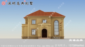 热款农村二层别墅设计图，25万